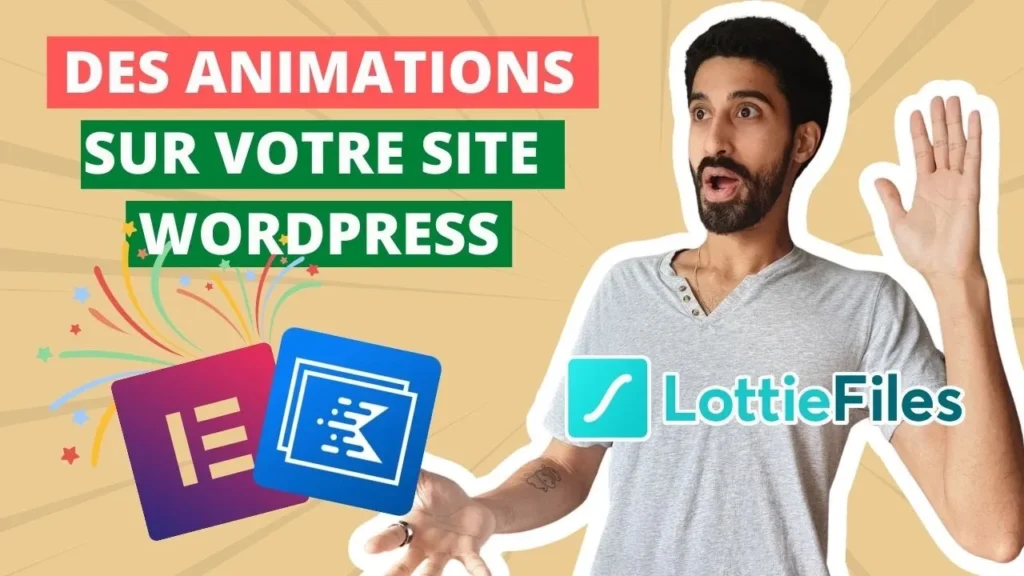 animations wordpress avec lottiefiles